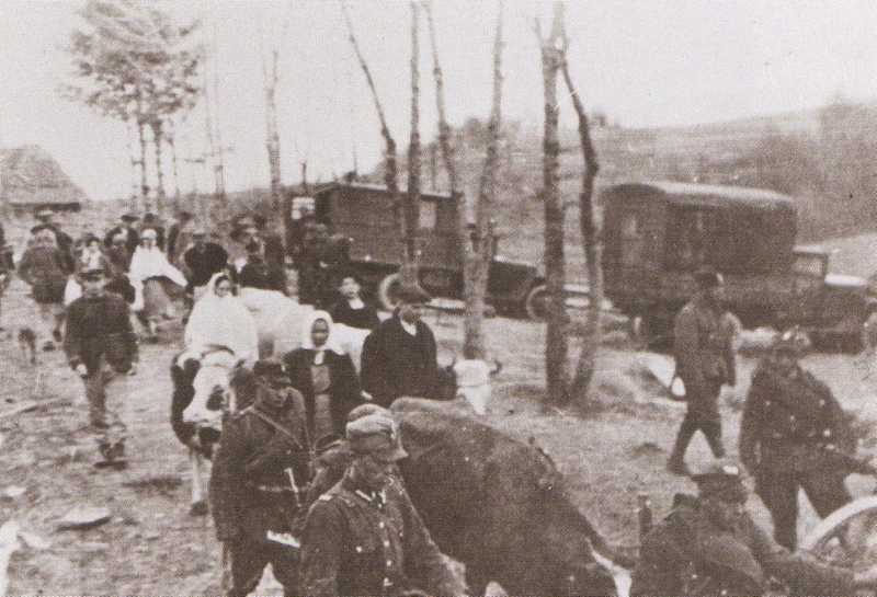 1947 рік. Виселення українського населення Закерзоння батальйоном Корпусу внутрішньої безпеки (КБВ) «Познань»